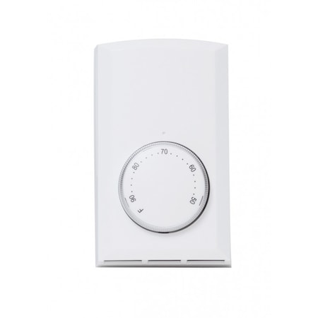 Cadet Wall Mount Heating Dial Single Pole Thermostat 08300